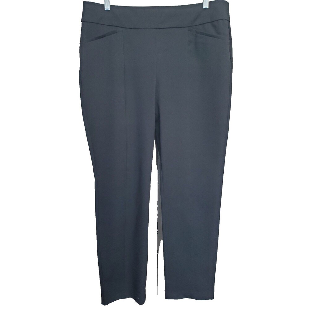 Chico's So Slimming Reese Ankle Pant Pull-On Pockets Size 3 (XL)